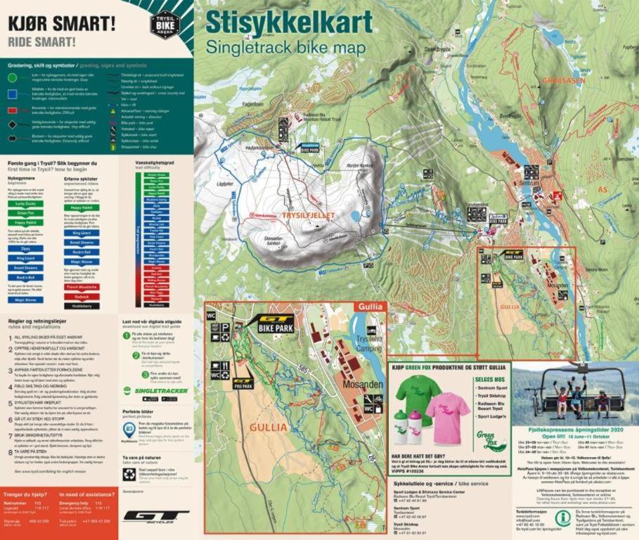 Trysil Mountain Sauna Apartment: Ski Lift & Bike Arena Access Exterior photo